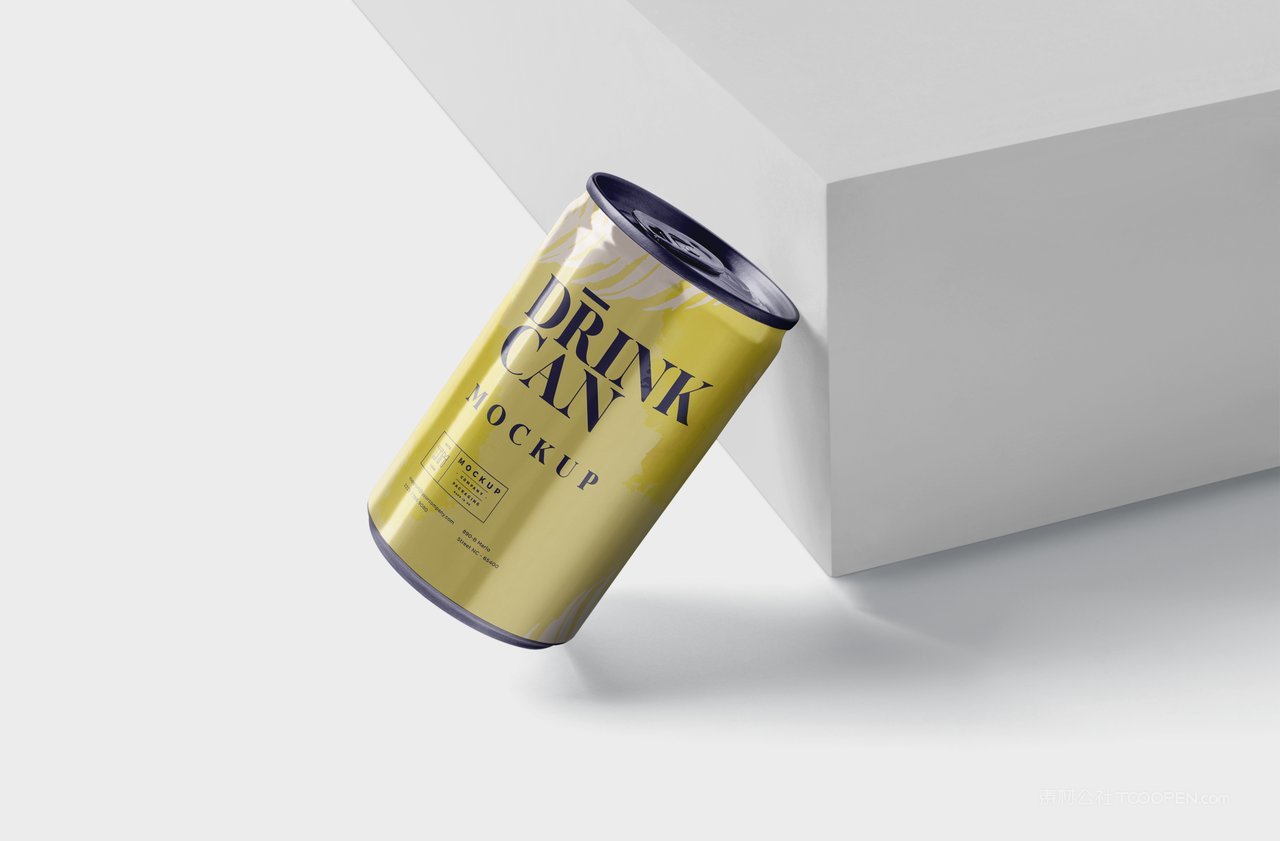 饮料酒水易拉罐样机效果