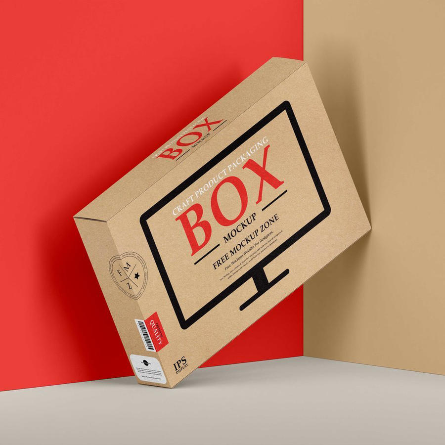 产品包装盒样机