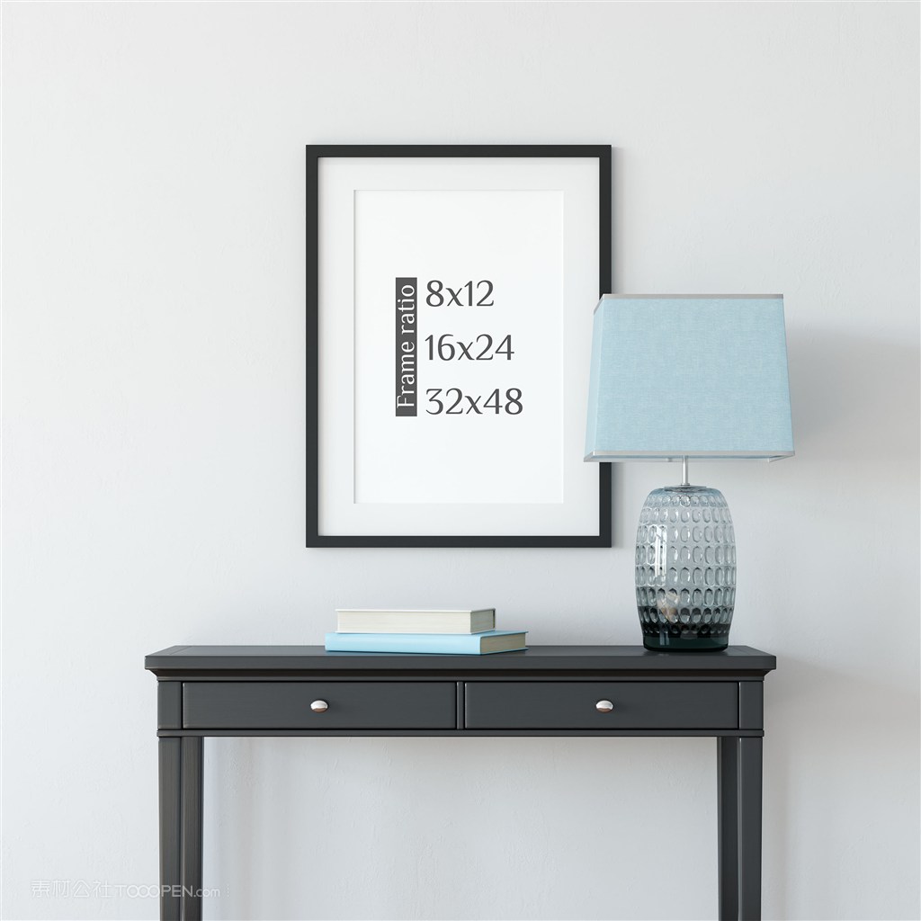 玄关过道装饰画画框样机