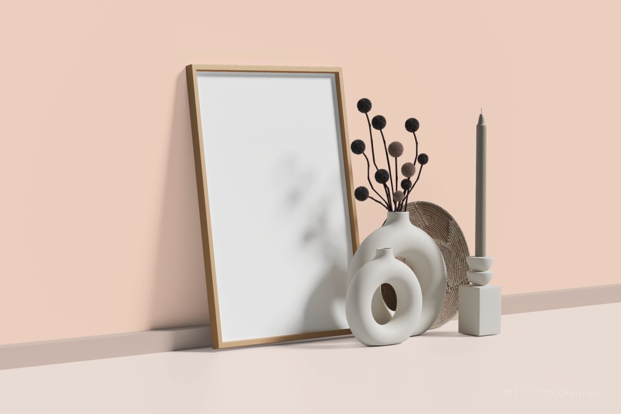 室内画框海报样机