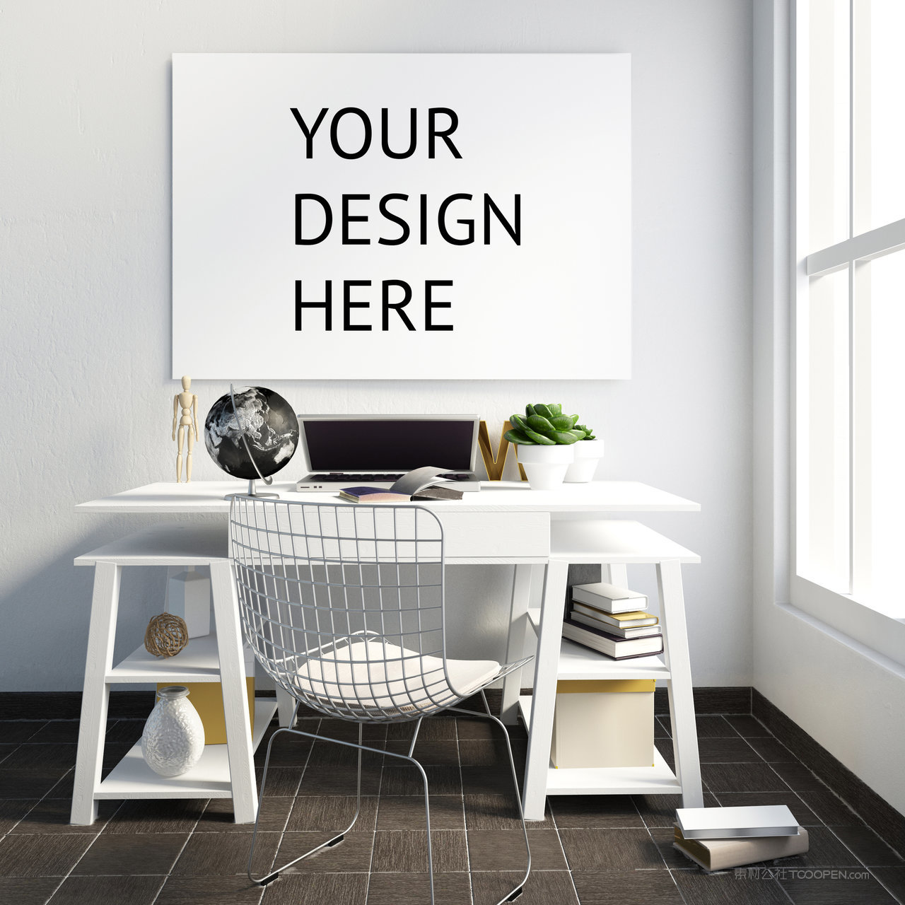 室内画框海报样机