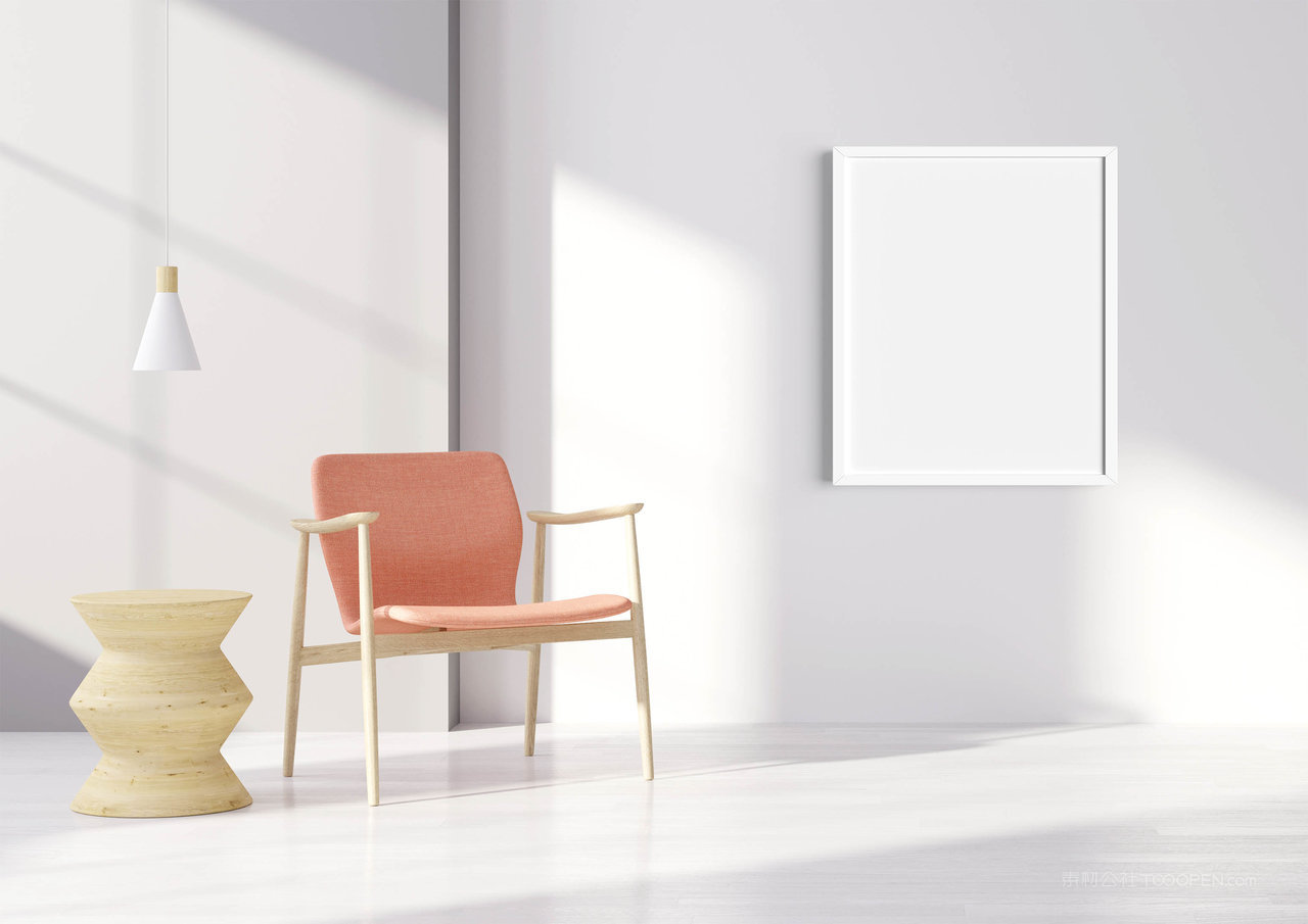 作品展示框架样机