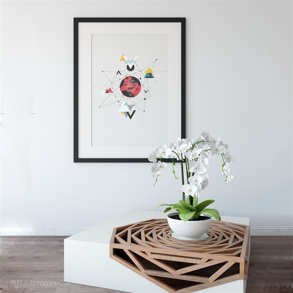 挂画装饰画画框写真海报框样机