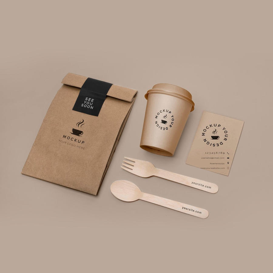 咖啡杯子样机模板