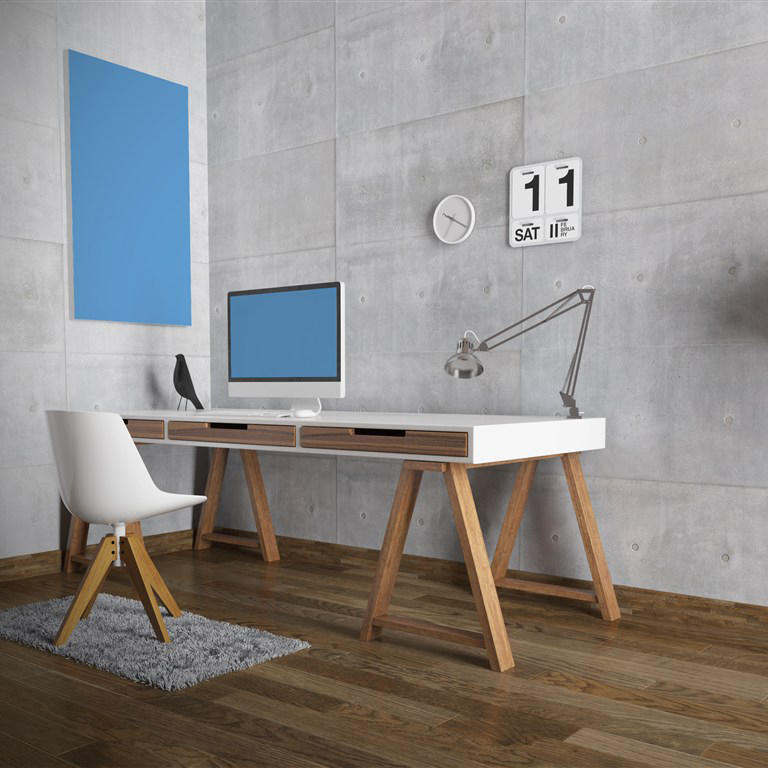 大气的书桌一角