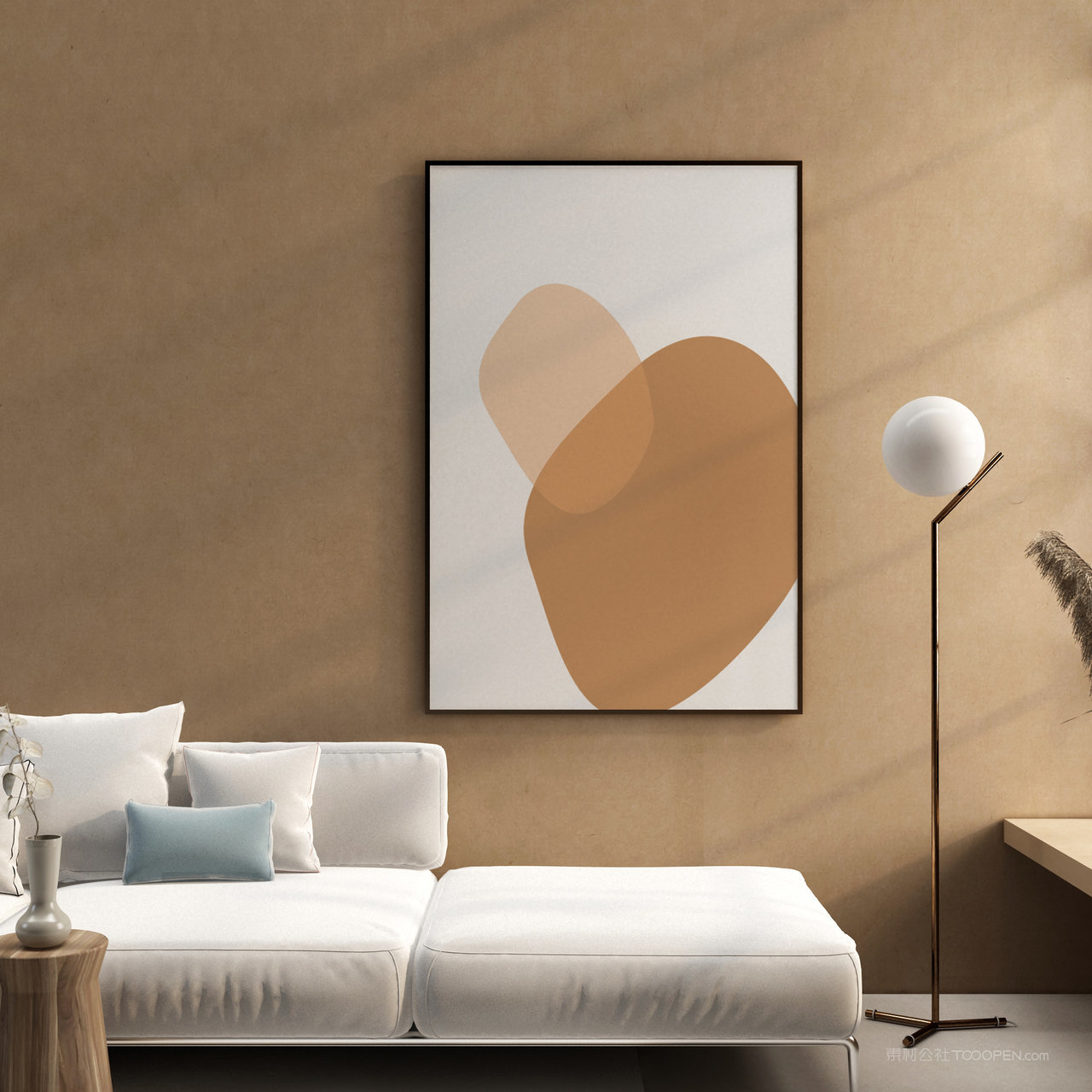 装饰画画框沙发背景墙相框贴图样机