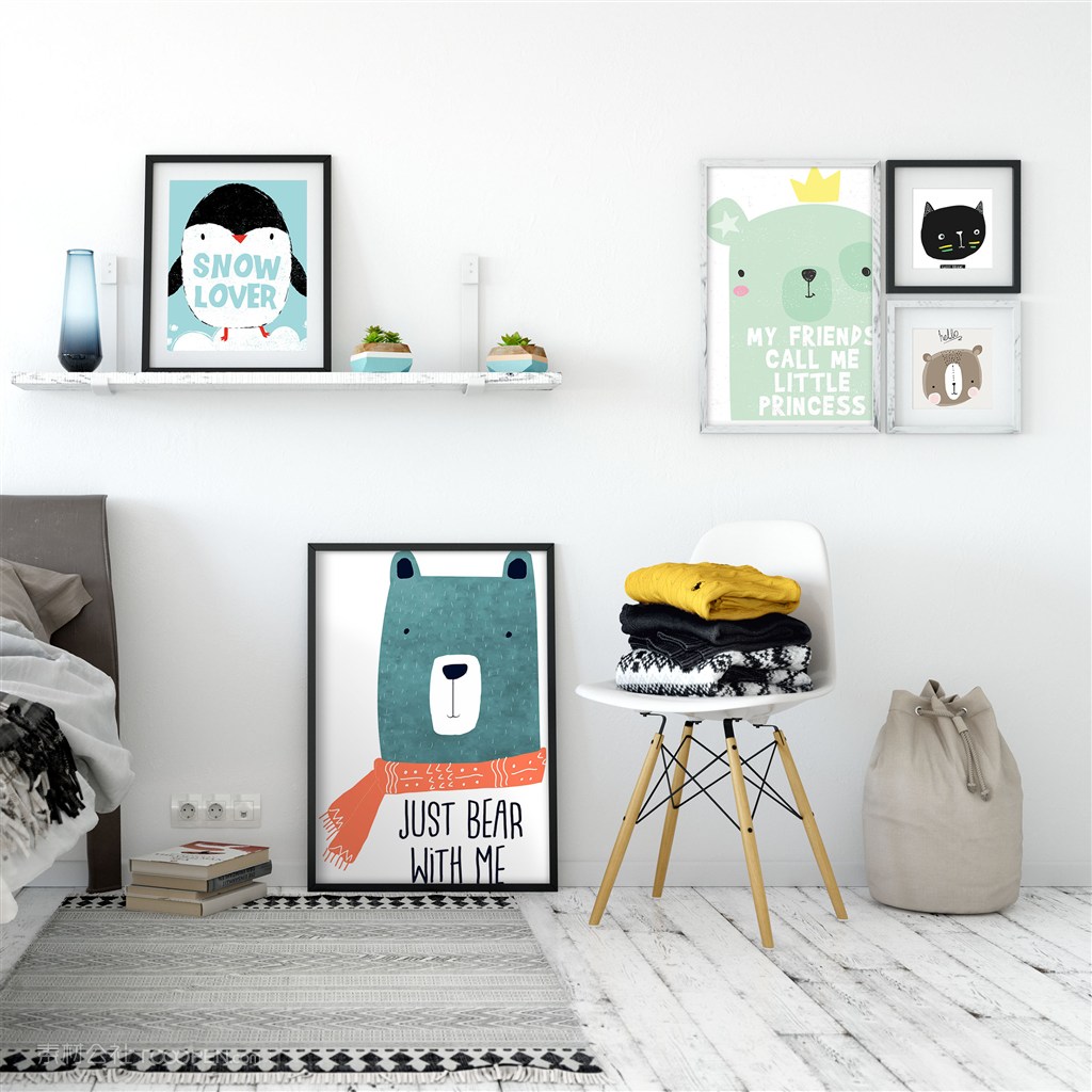 装饰画画框样机