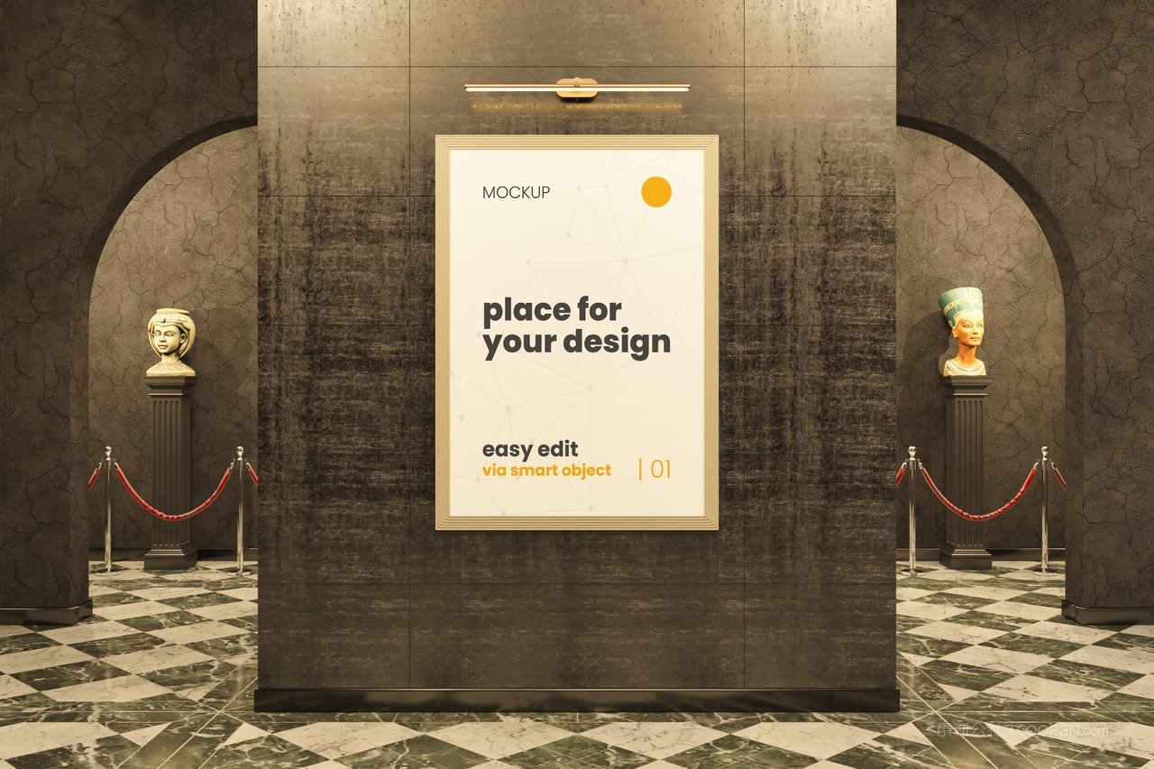 博物馆框架样机