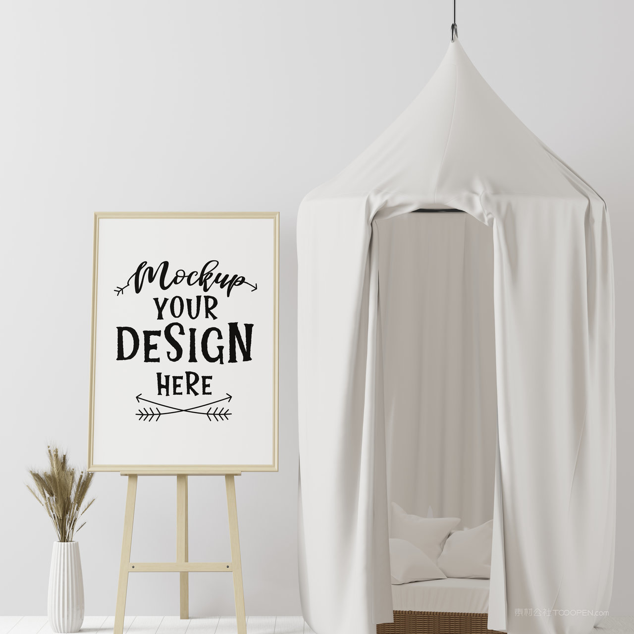 画框相框装饰画画框贴图样机