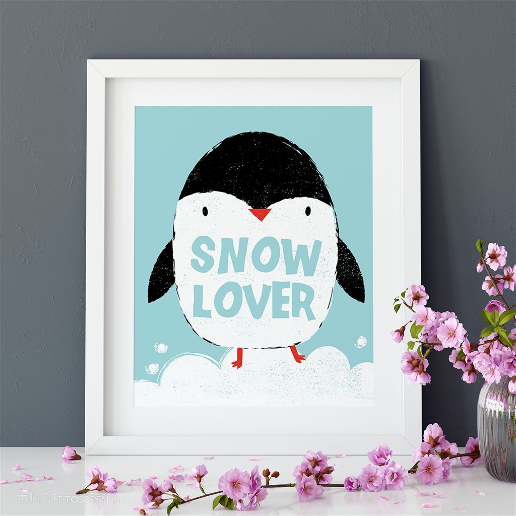 挂画个人写真装饰画画框样机