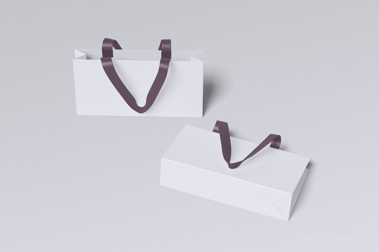 手提袋购物袋样机