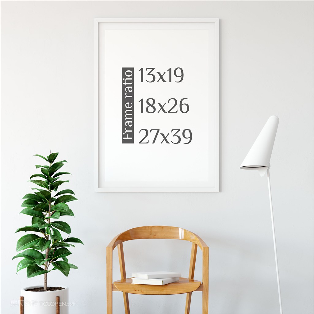 装饰画画框贴图样机