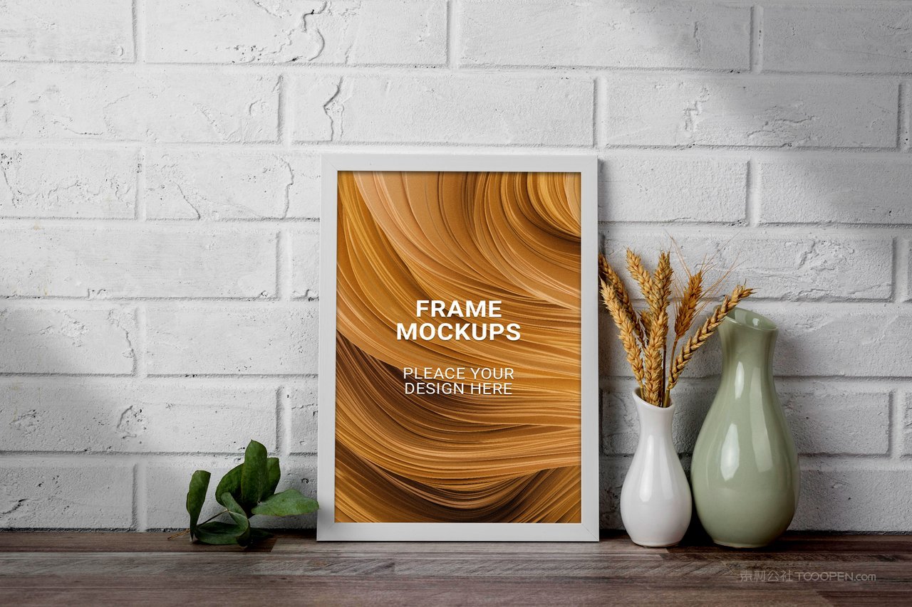 室内展示框样机