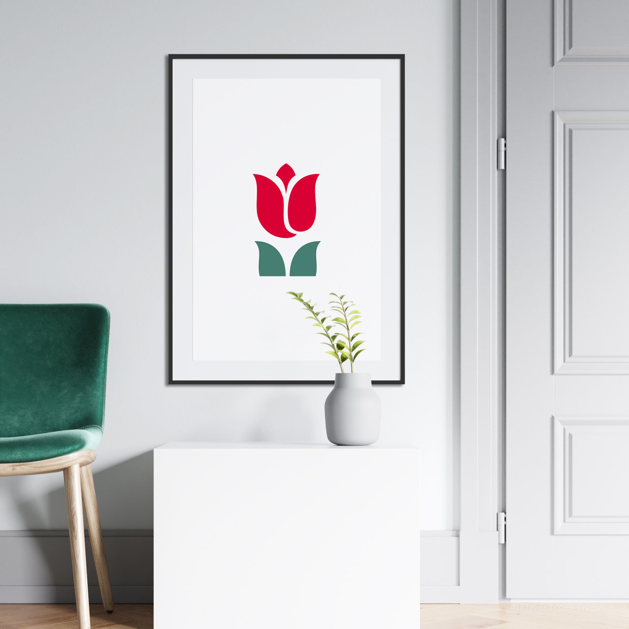 家居装饰画画框相框挂画贴图样机