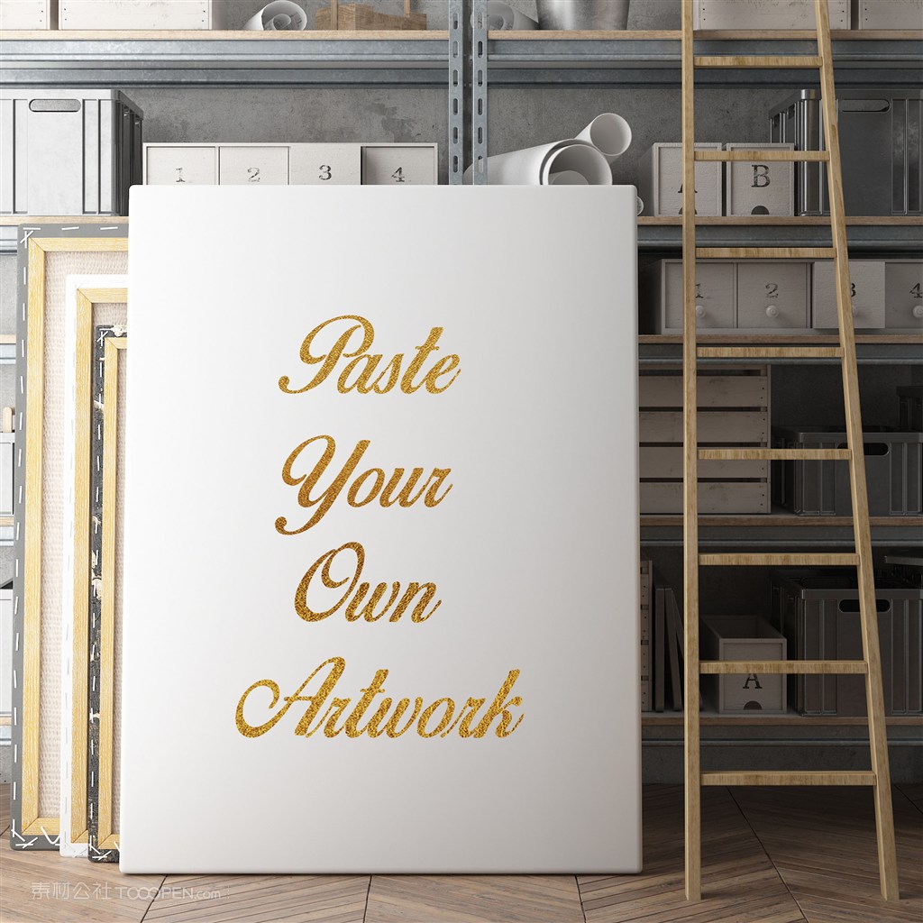 无边框装饰画样机