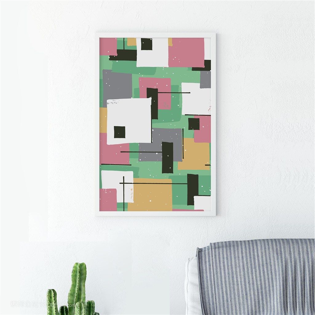 装饰画画框样机