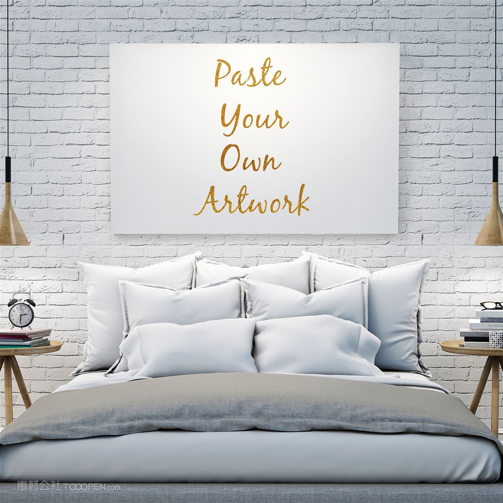 装饰画画框贴图样机