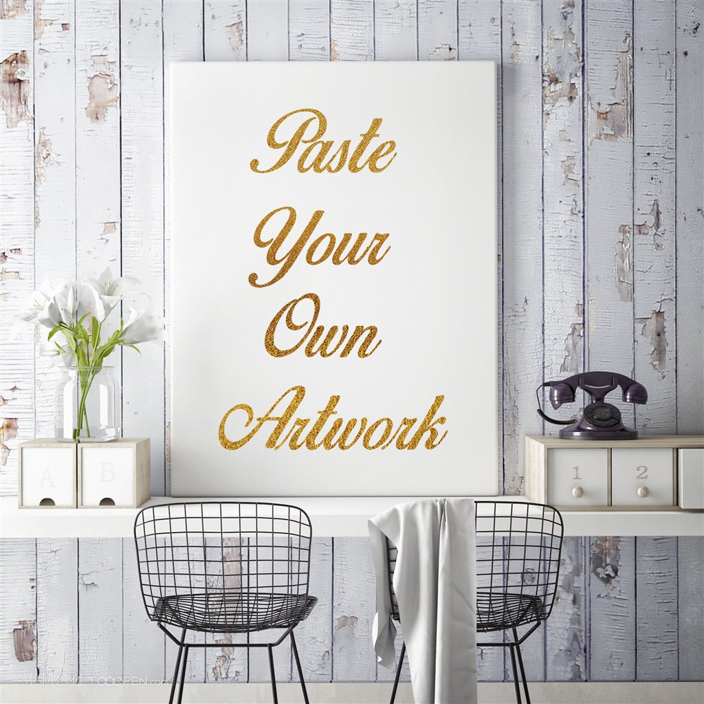 现代风格室内装饰画画框样机