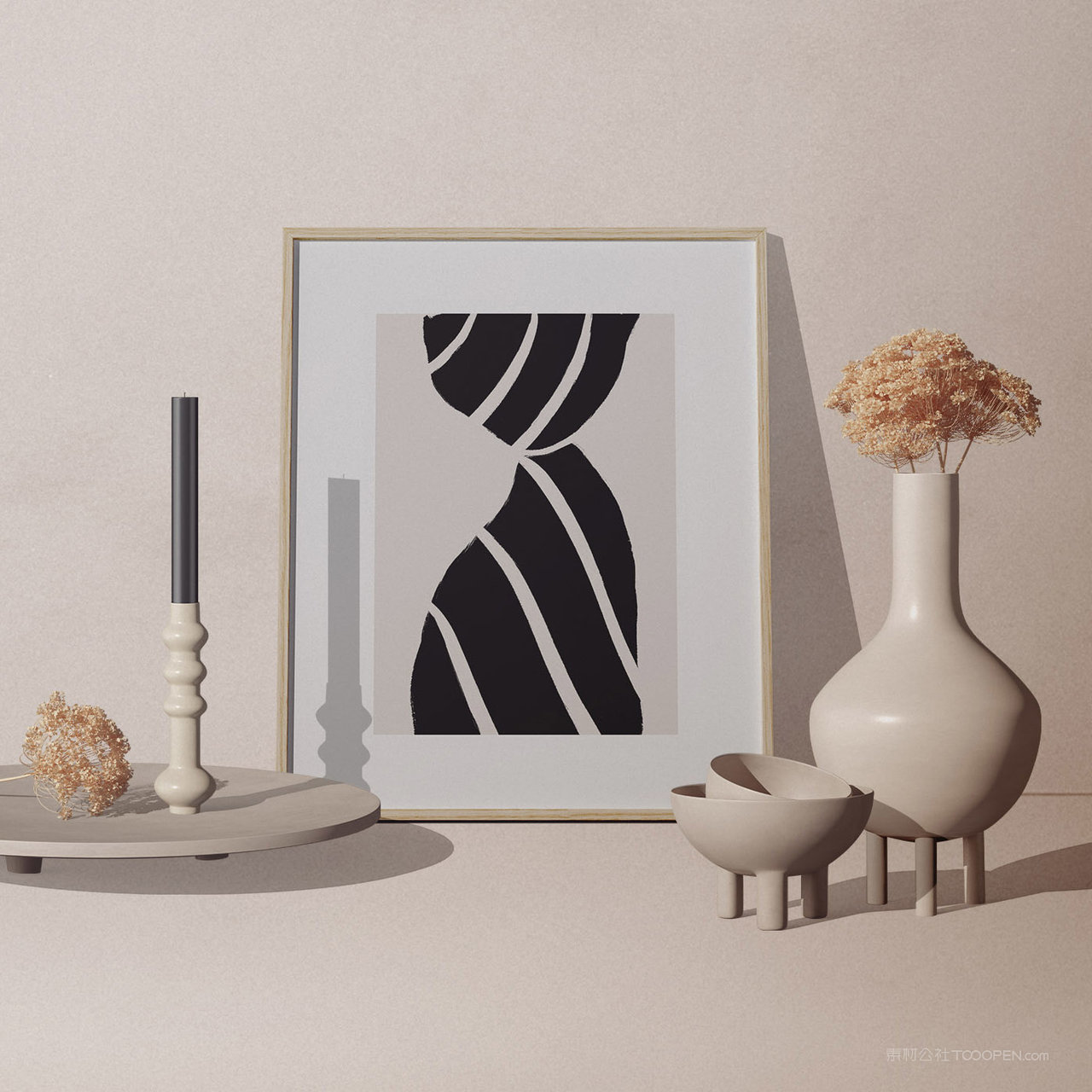 画框相框十字绣拼图裱框贴图样机