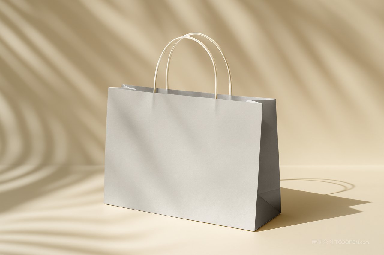 纸袋购物袋样机