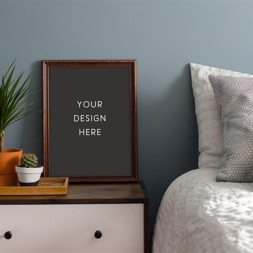 温馨的卧室一角