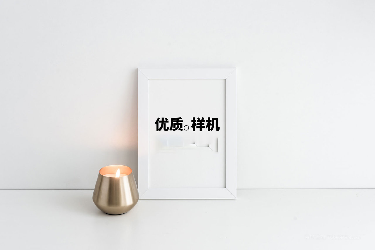 相框框架摆件桌面画框展示样机 (5)