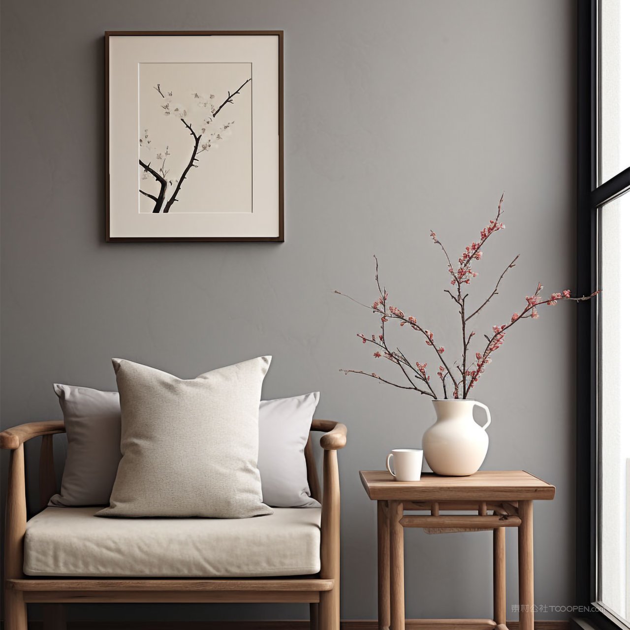 画框相框挂画贴图样机