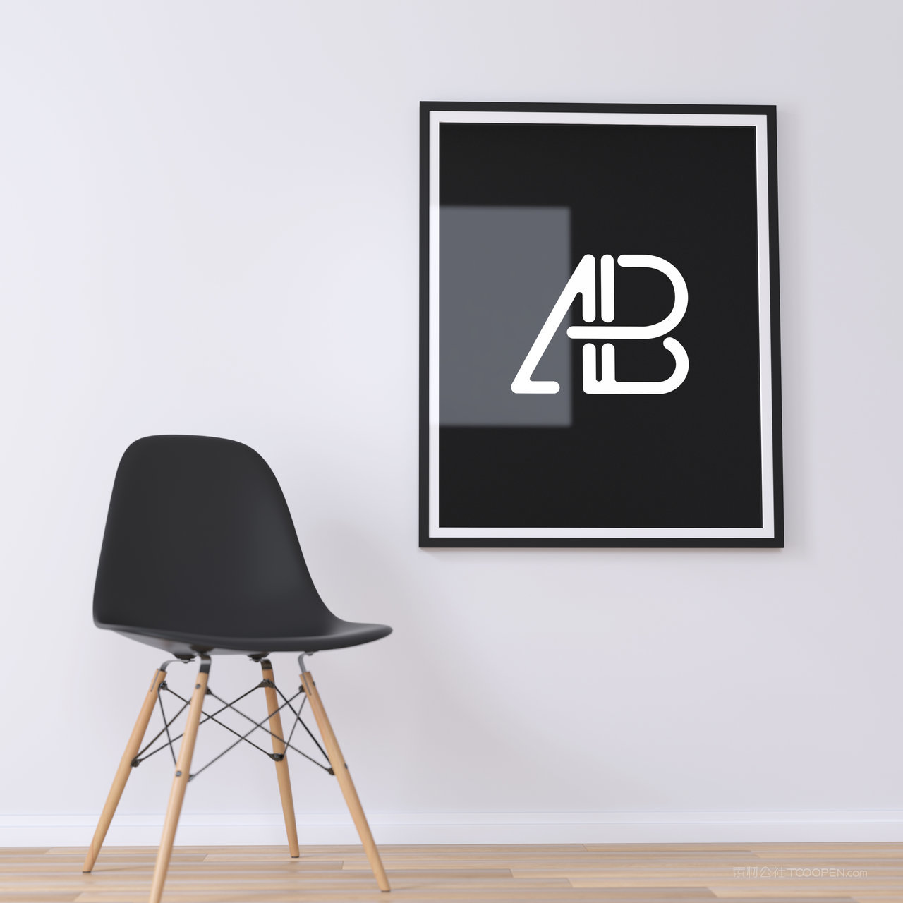 墙上挂画相框装饰画画框样机