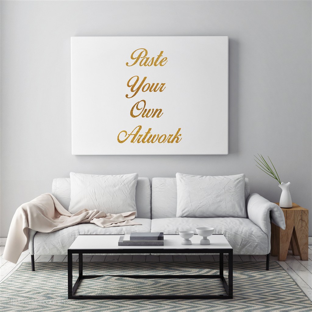 客厅沙发背景墙装饰画画框样机