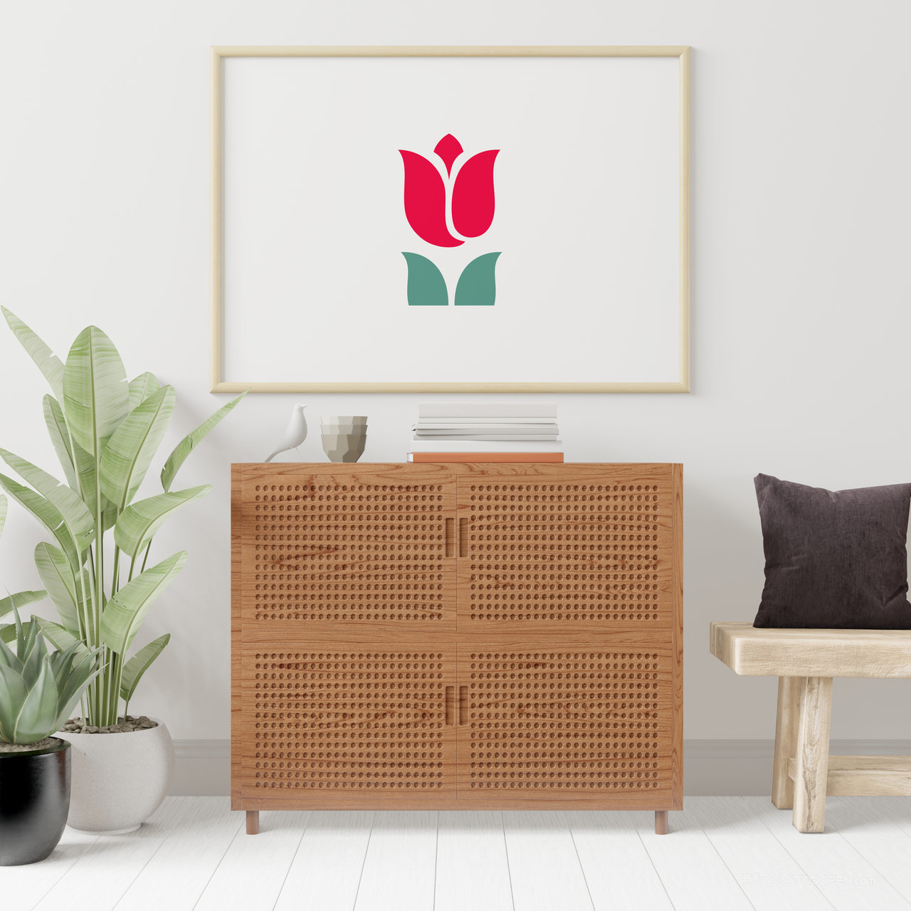 装饰画画框挂画贴图样机