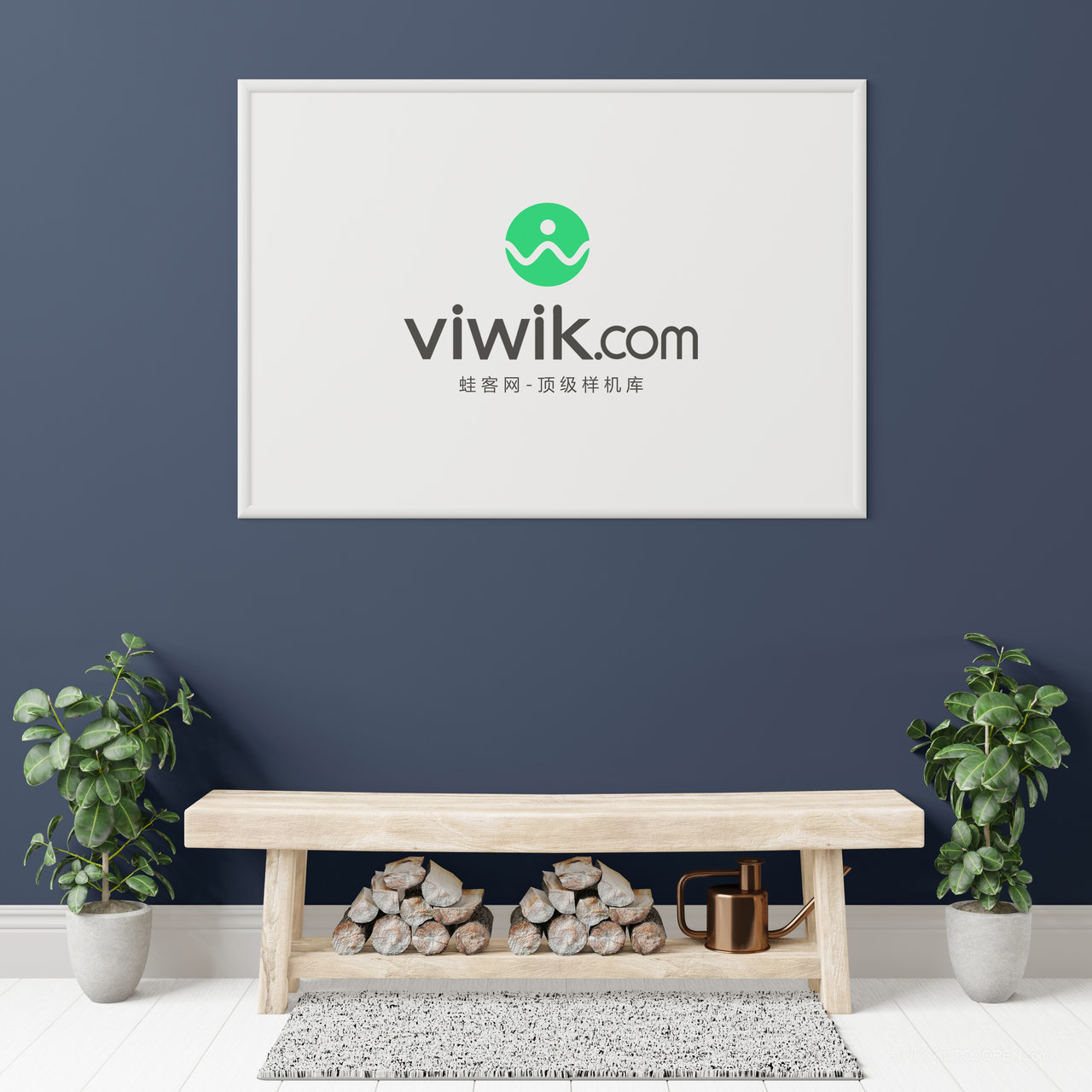 家居装饰画画框墙上挂画样机