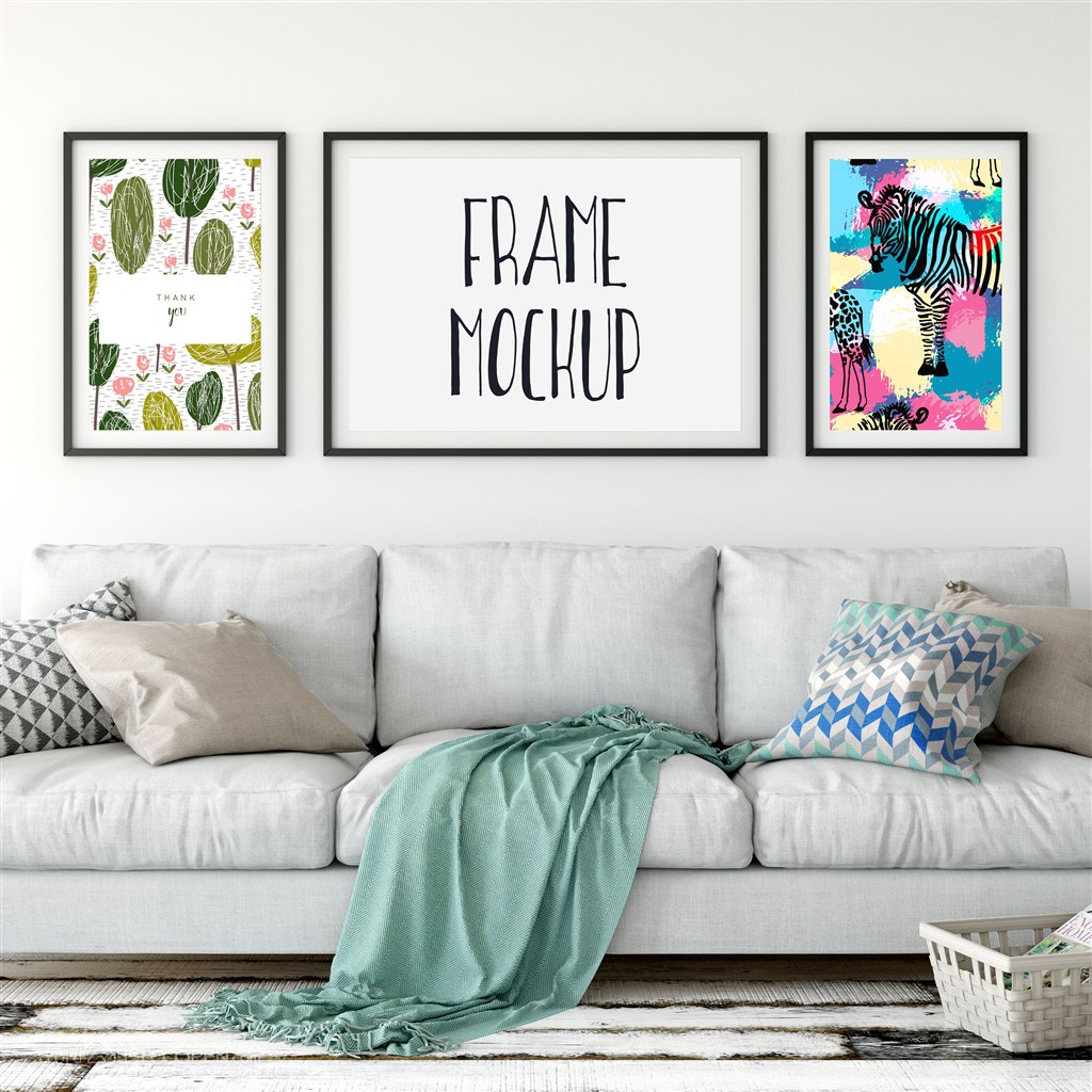 装饰画画框样机