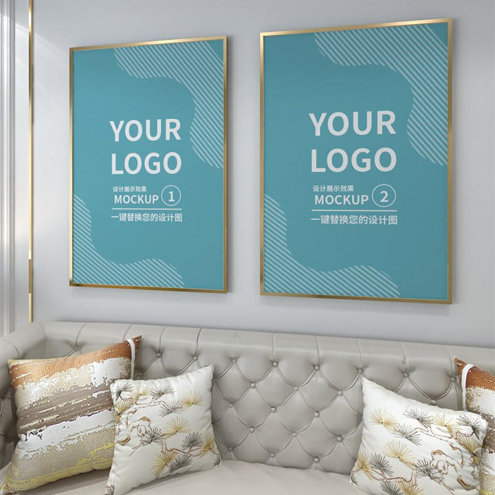 高端轻奢风装饰画样机