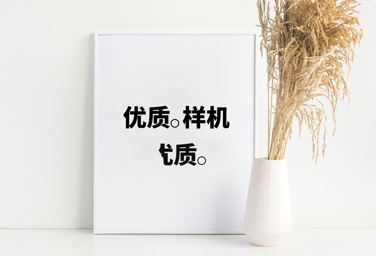 相框框架摆件桌面画框展示样机 (4)