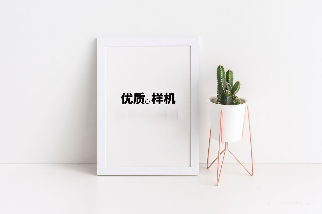 相框框架摆件桌面画框展示样机 (7)