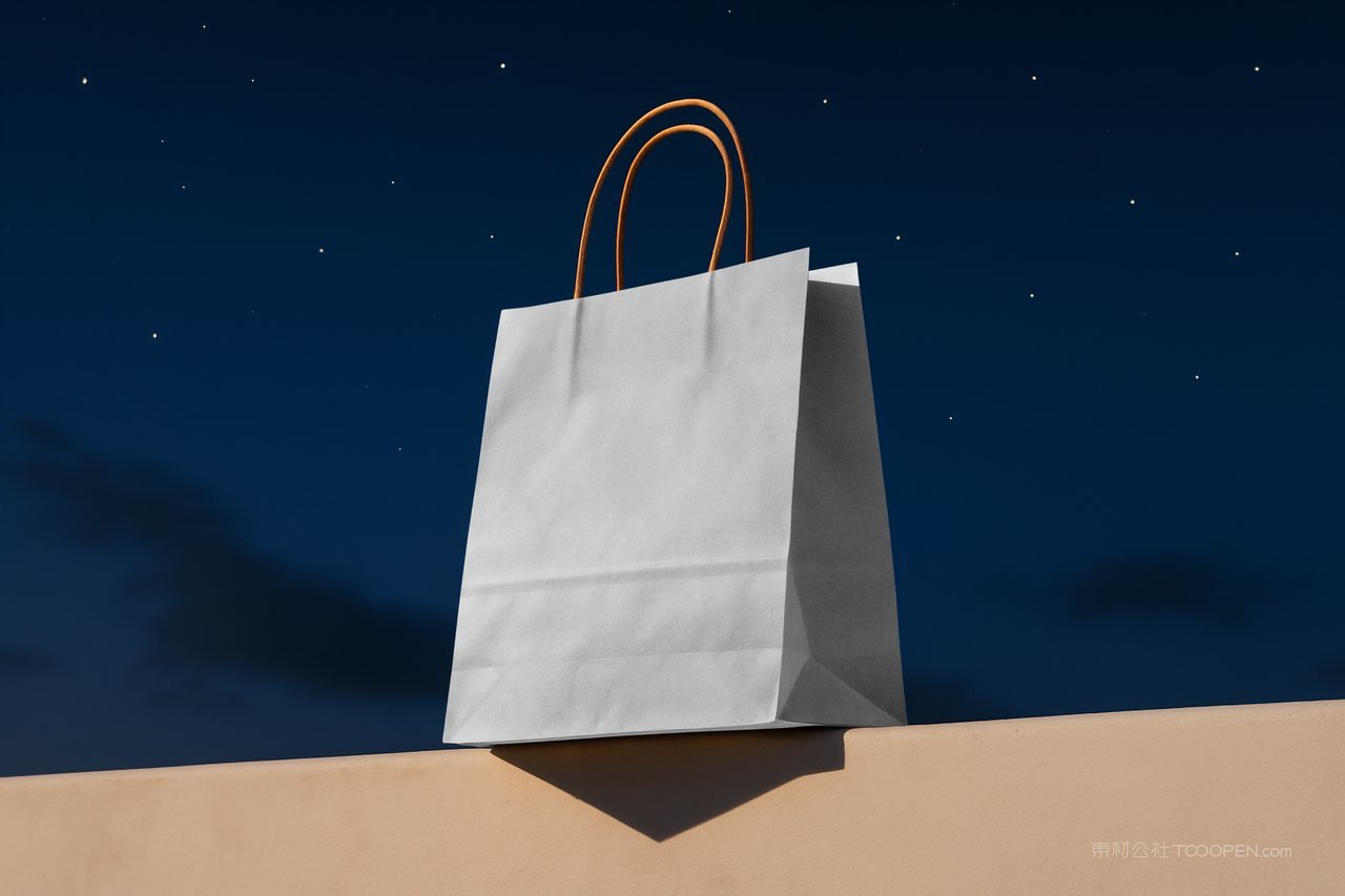 纸袋购物袋样机