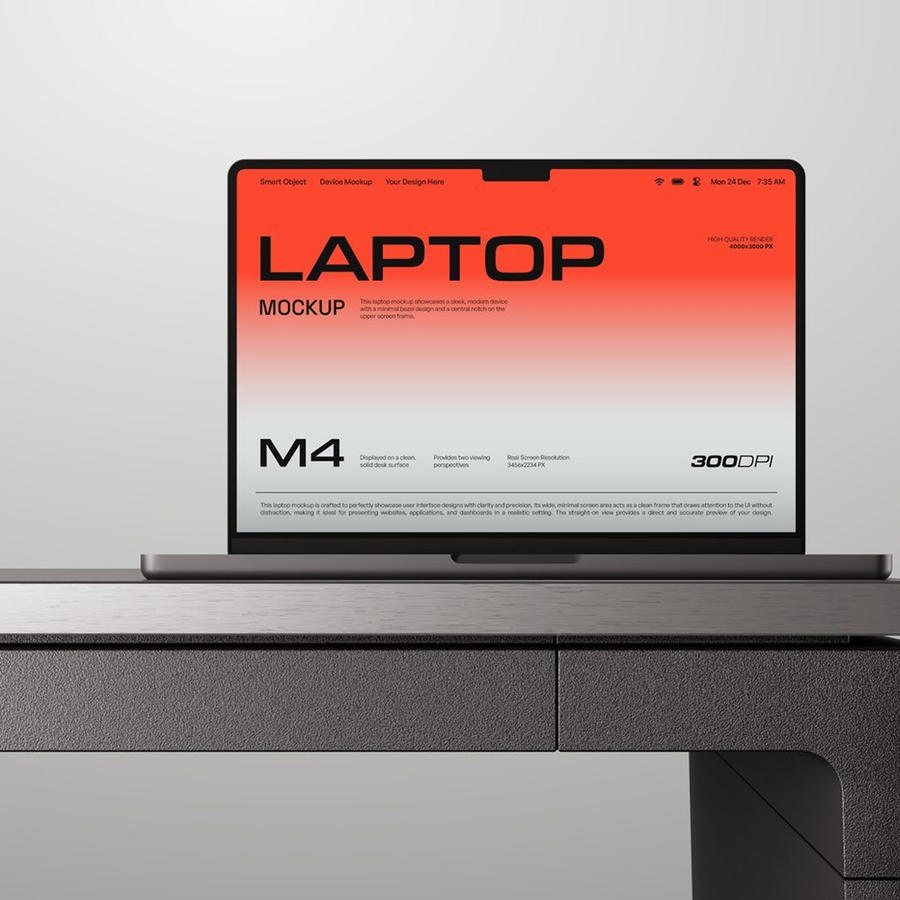 笔记本电脑样机